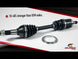 ATV CV Axle 8 Ball Complete Shaft (AB8-PO-8-318)